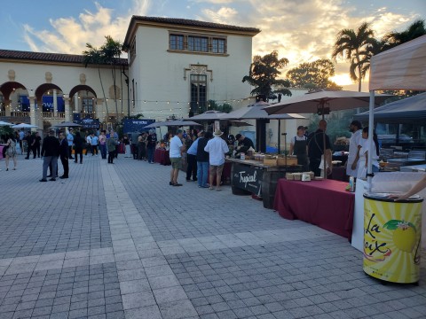 Biltmore Setting for the Heritage Fire tour in Miami 2023