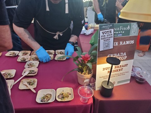 Duck Breast Brisket by Cebada Rooftop