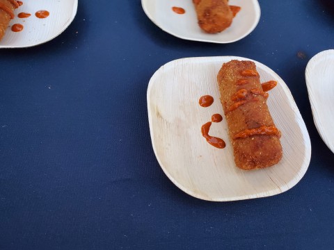 Fried Lasagna by Old Greg's Pizza