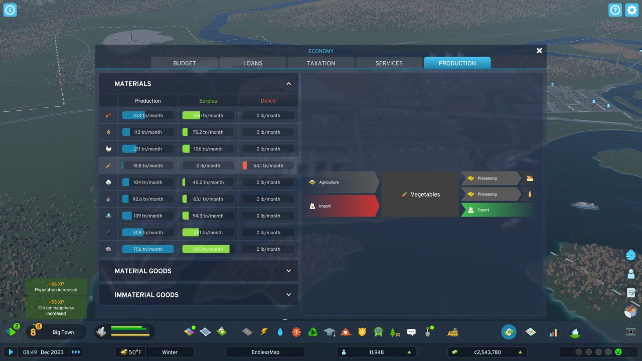 Big Town Industry in Cities Skylines 2