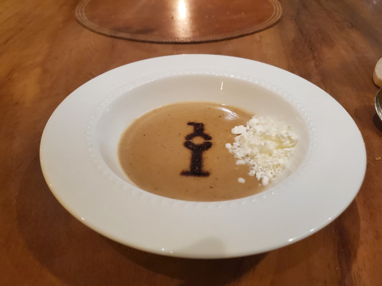 Seasonal onion soup at El Cielo in Miami