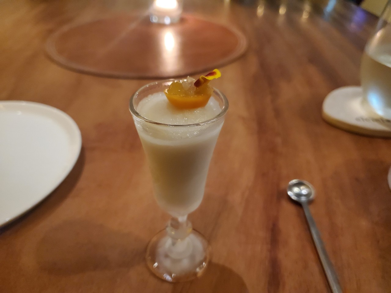 Soursop - Champagne at El Cielo in Miami