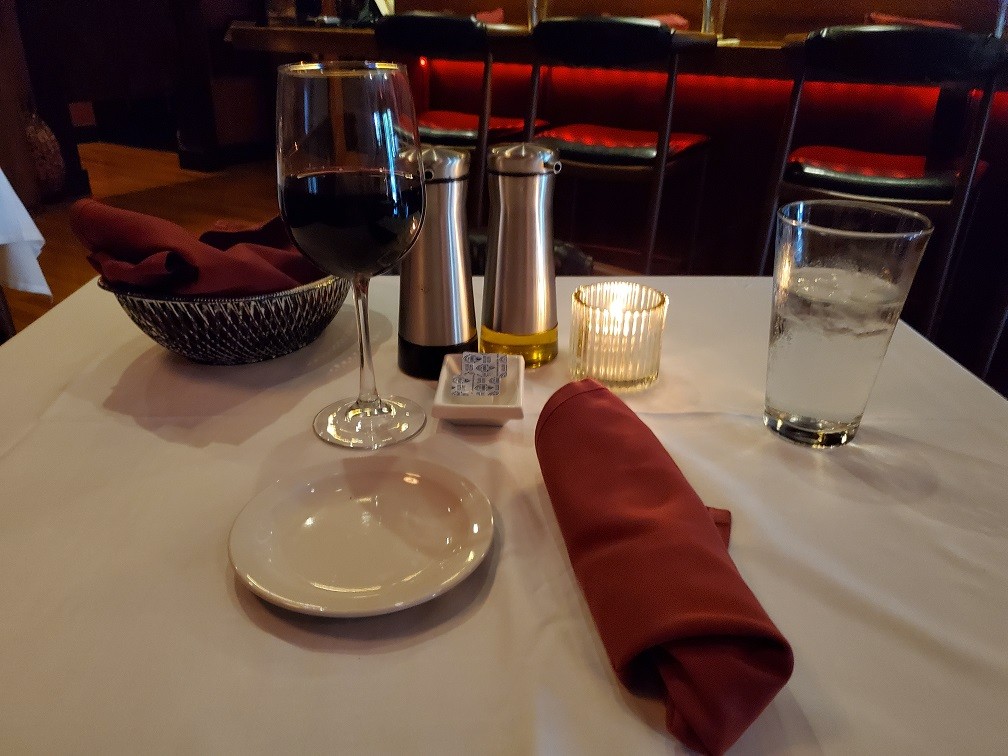 Table placement at Alaine's Osteria in Palmetto Bay