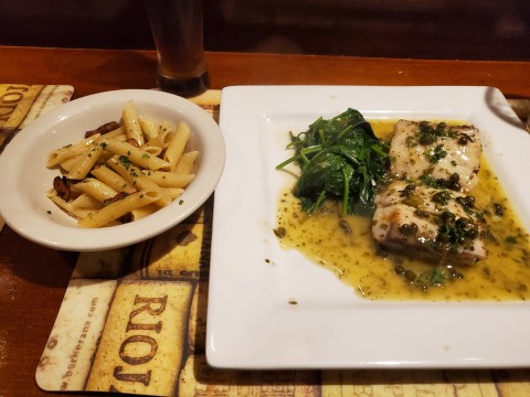 Mahi Mahi at Alaine's Osteria in Palmetto Bay