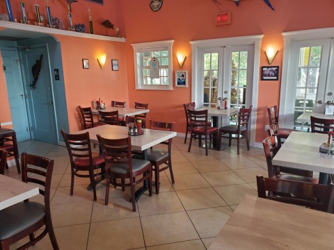 Inside view at Key Largo Conch House