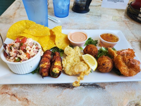 Conch House Sampler at Key Largo Conch House