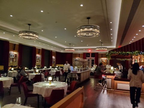 Main Dining Room at Rao's in Miami Beach