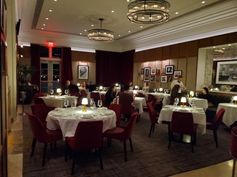 Side Dining Room at Rao's in Miami Beach