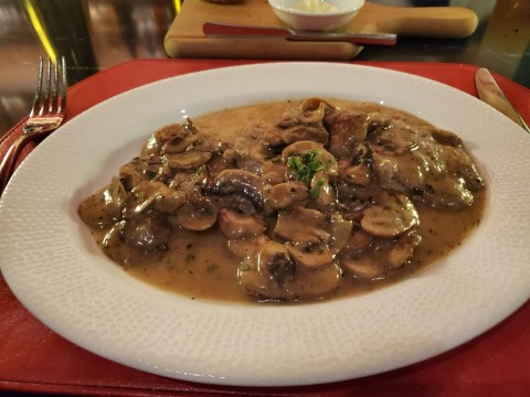 Veal Marsala at Rao's in Miami Beach