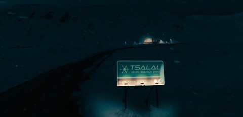 Tsalal Research Station Road Sign in True Detective Season 4