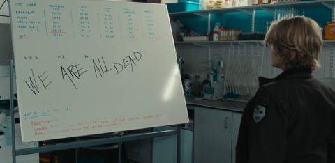 We are all dead on the scientist marker board in True Detective Season 4