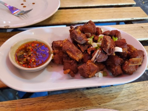 Baby Back Ribs Tapas at Lung Yai Restaurant in Miami