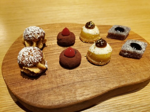 Petit Fours, from the Spring 2024 Menu at Tambourine Room in Miami Beach