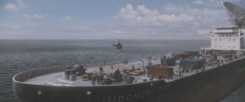 1980s Judgment Day Ship in 3 Body Problem Episode 4