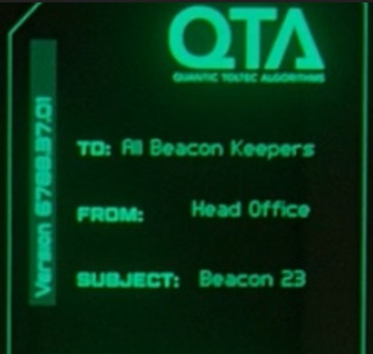 Quantic Traffic Authorities in Beacon 23 Season 2 Episode 3 Iris