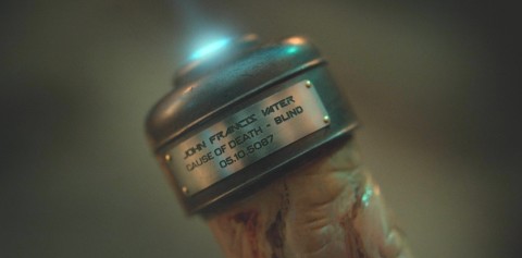 Condensed Corpse of John Francis Vater in Doctor Who Boom Episode 3