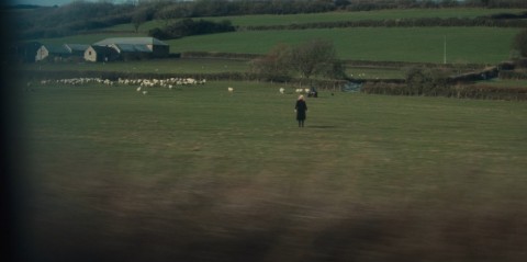 Older woman again seen from the train  in Doctor Who 73 Yards