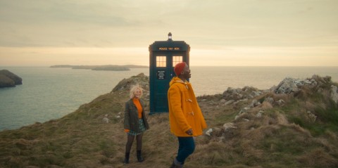 Doctor and Ruby land in Wales in Doctor Who 73 Yards