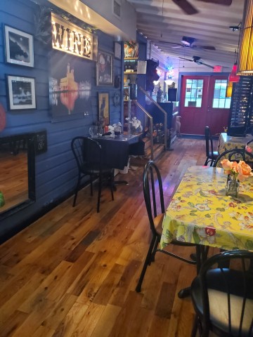 Interior foyer of White Lion Cafe in Homestead