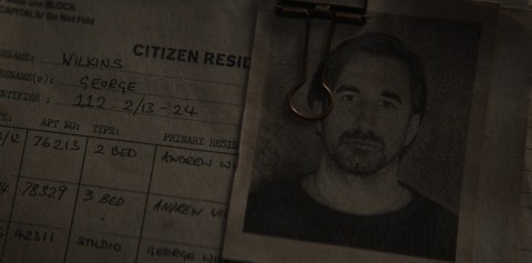 Citizen file on George Wilkins in Silo episode 4