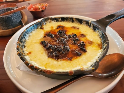 Queso Fundido Chorizo at Koko in Coconut Grove