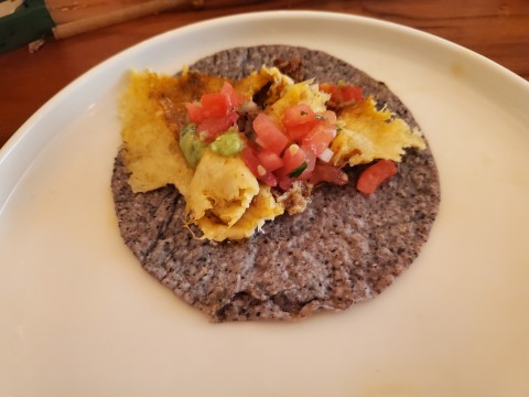 Queso Fundido Chorizo with salsa, guacamole at Koko in Coconut Grove