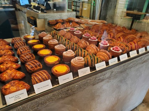 Viennoiseries (bread pastries) at Bachour in Coral Gables