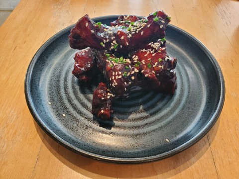 Ribs at the Bachour restaurant and bakery in Coral Gables