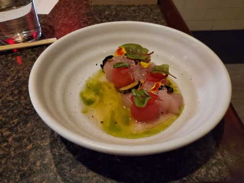 Crudo Wahoo at zitz sum