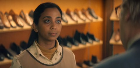 innocent but corruptible shoe clerk Nida from Black Mirror Demon 79