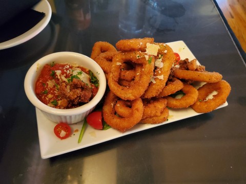 Fried Calamari at White Lion Cafe in Homestead