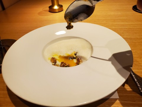 Alternative view of the amuse bouche