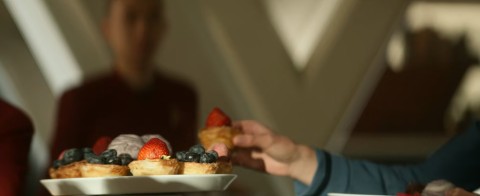 Fruit and Cream Breakfast Pastries