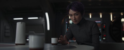 Sabine attempts to use the force