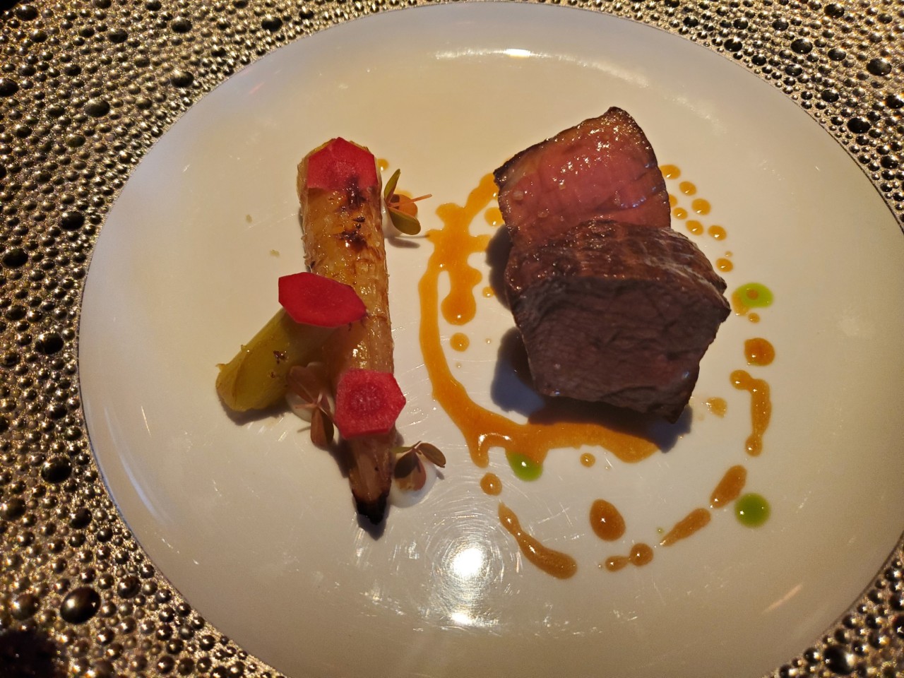 Le Filet Mignon at L'Atelier de Joel Robuchon in Miami