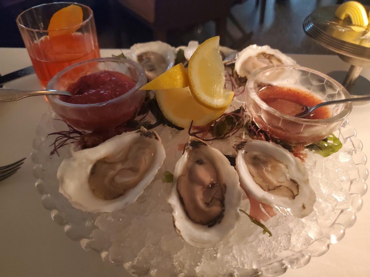 Oysters at the Surf Club