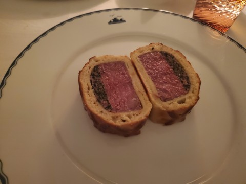 Beef Wellington at Surf Club