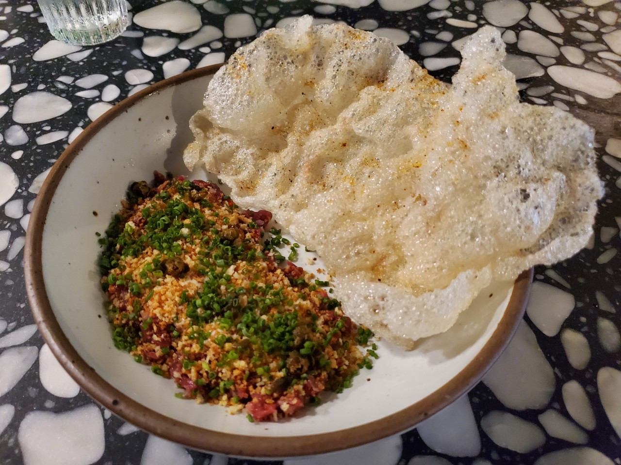 Beef Tartare at Boia De