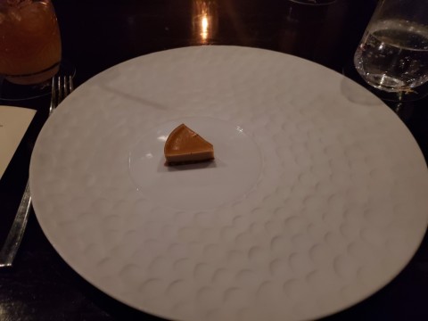 A foie gras tart at Beauty and the Bucther