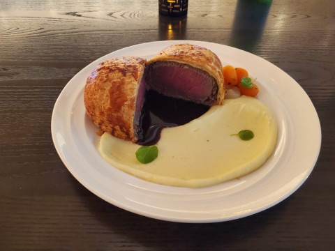 Beef Wellington  at Gordon Ramsay's Hell's Kitchen in MIami