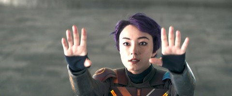 Sabine uses the force again!