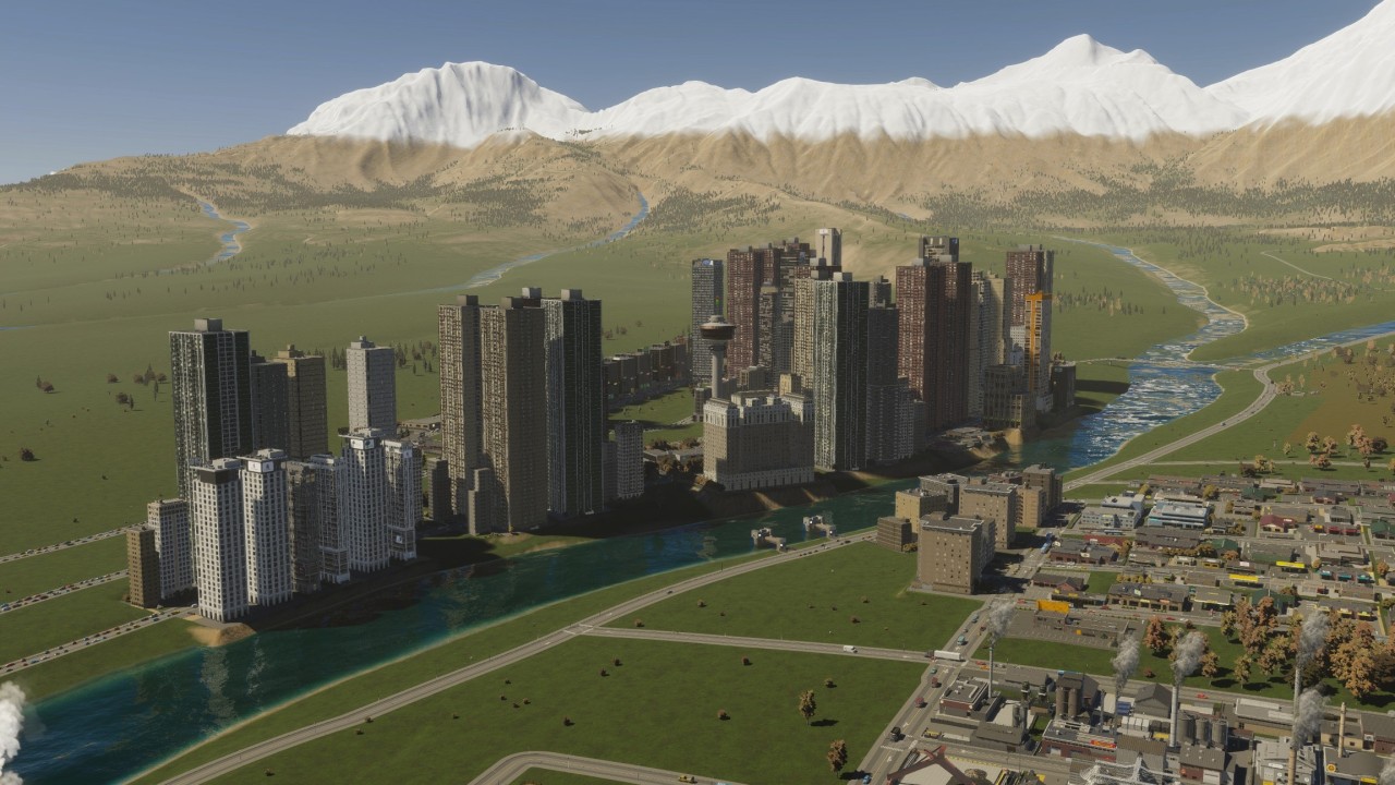 High Density Buildingsin Cities Skylines 2