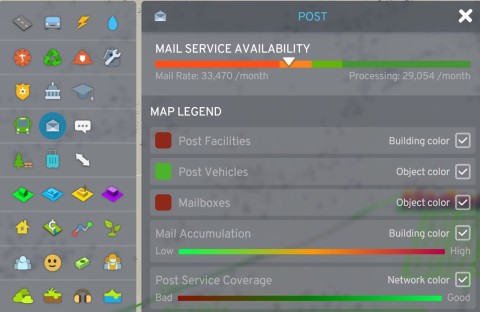 Post office not working in Cities Skylines 2