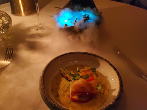 Argentinian Shrimp at Cafe Monarch in Scottsdale, AZ