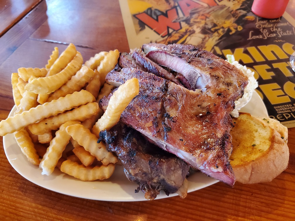 shortys babyback sparerib combo